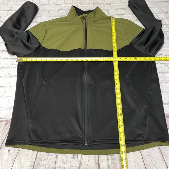 Russell Men Full Zip Soft Shell Track Windbreaker Jacket Size XXL 2XL M252 -22 - Picture 2 of 15